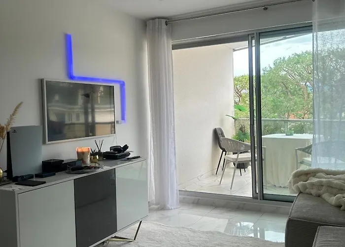 Luxe Jaccuzi Marbre Et Terrasse Apartman Cannes